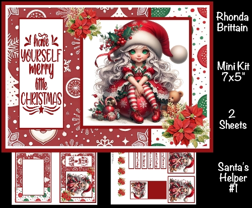 Santas Helper #1 Mini Kit 7x5