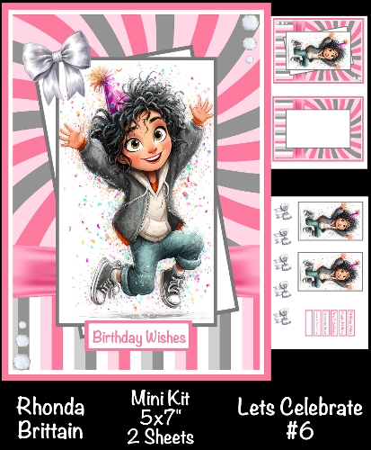 Lets Celebrate #6 Mini Kit 5x7