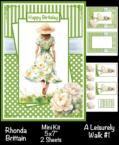 A Leisurely Walk #1 Mini Kit 5x7