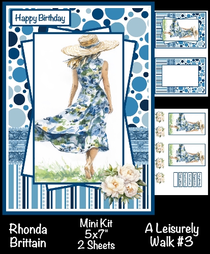 A Leisurely Walk #3 Mini Kit 5x7