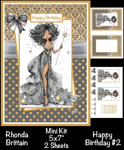 Happy Birthday #2 Mini Kit 5x7