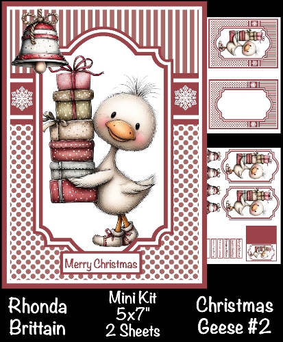 Christmas Geese #2 Mini Kit 5x7 (3)