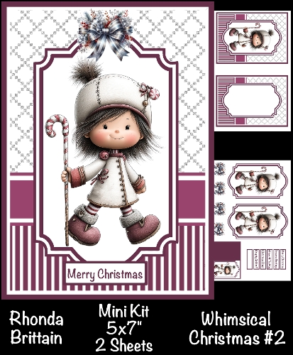 Whimsical Christmas #2 Mini Kit 5 x7