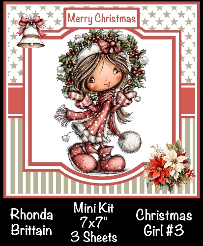 Christmas Girls #3 Mini Kit 7x7 *Customer Request* (3)