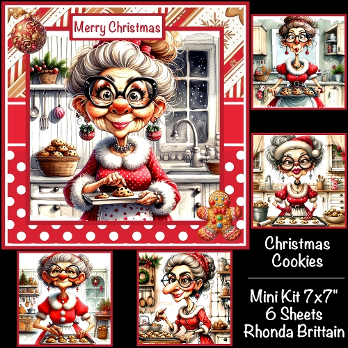 Christmas Cookies Mini Kit 7x7
