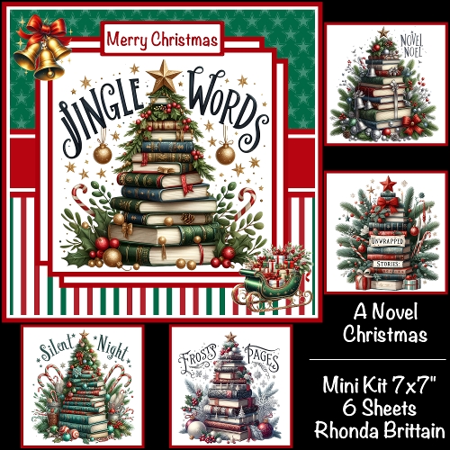 A Novel Christmas Mini Kit 7x7