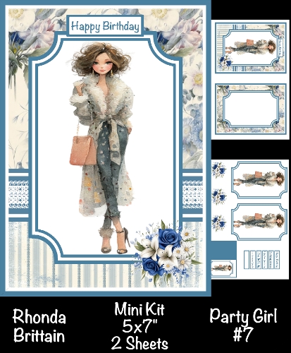 Party Girl #7 Mini Kit 5x7