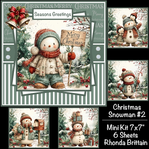 cup1410401_40 - Christmas Snowman #2 Mini Kit 7x7 (5)
