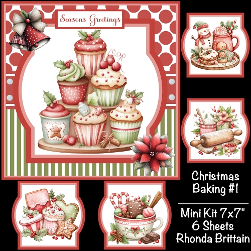 Christmas Baking #1 Mini Kit 7x7