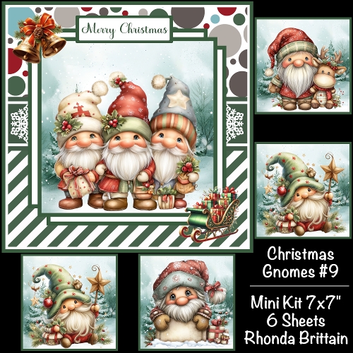 Christmas Gnomes #9 Mini Kit 7x7 (5)