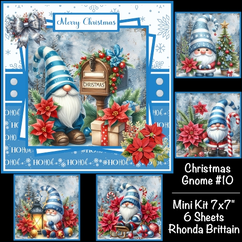Christmas Gnome #10 Mini Kit 7x7 (5)
