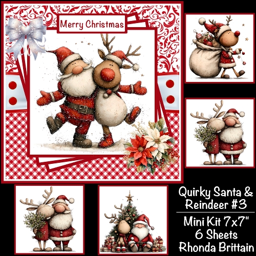 cup1413516_40 - Quirky Santa And Reindeer #3 Mini Kit 7x7 (5)