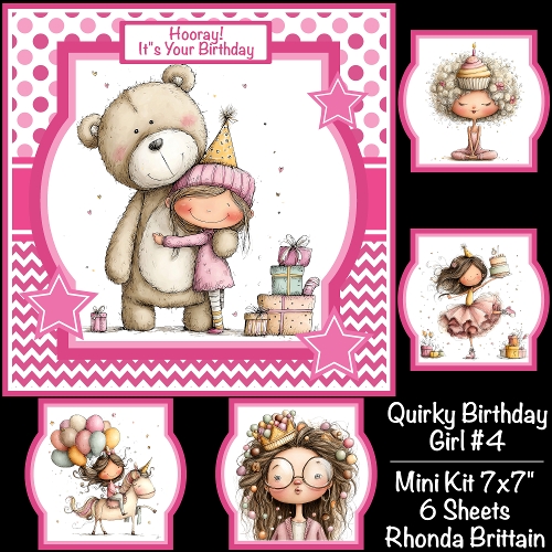 cup1414676_40 - Quirky Birthday Girl #4 Mini Kit 7x7 (5)