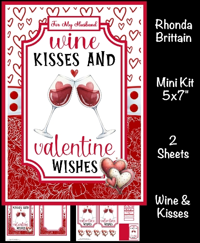 Wine & Kisses Mini Kit 5x7 (2)