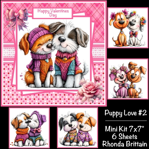 Puppy Love #2 Mini Kit 7x7 (5)