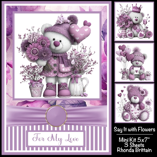 Say It With Flowers #1 Mini Kit 5x7 (3)