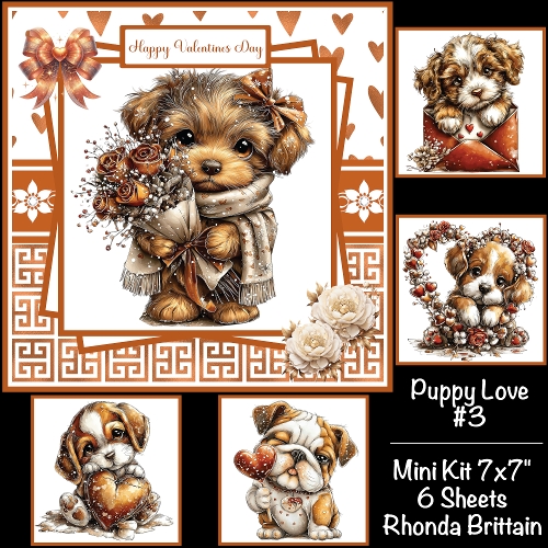Puppy Love #3 Mini Kit 7x7 (5)