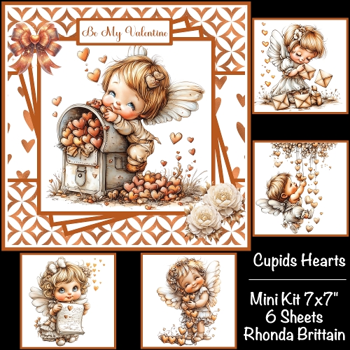 Cupids Hearts Mini Kit 7x7 (5)