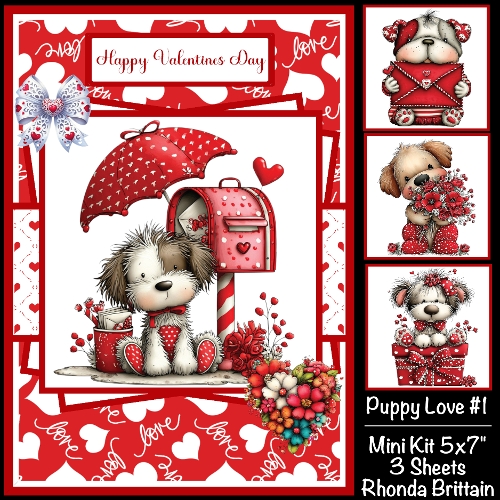 Puppy Love #1 Mini Kit 5x7 (3)