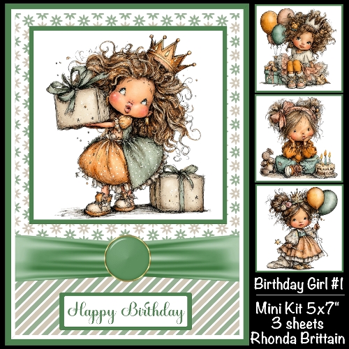 Birthday Girl #1 Mini Kit 5x7 (3)