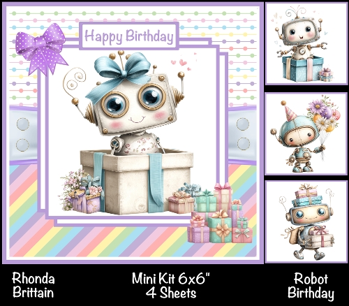 Robot Birthday Mini Kit 6x6 (4)