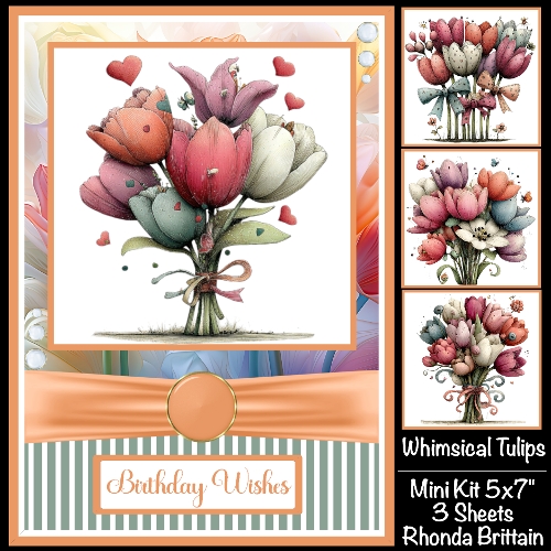 Whimsical Tulips Mini Kit 5x7 (3)