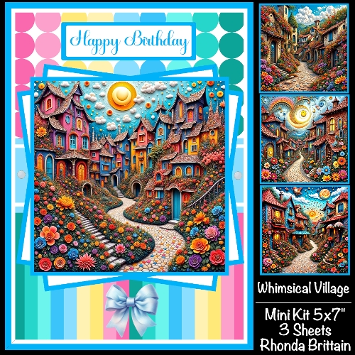 Whimsical Village Mini Kit 5x7 (3)