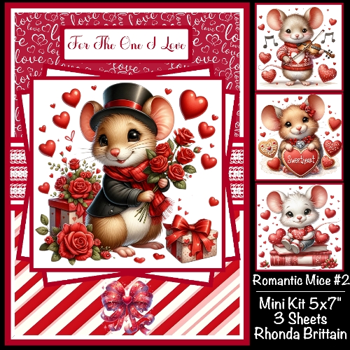 Romantic Mice #2 Mini Kit 5x7 (3)