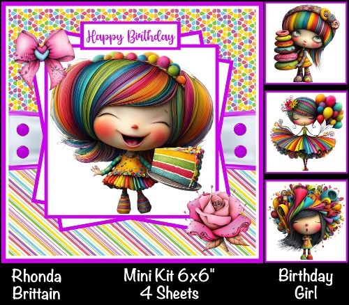 Birthday Girl #1 Mini Kit 6x6 (4)