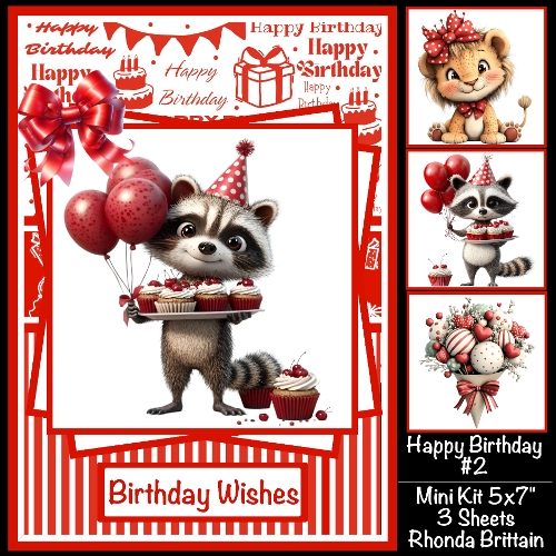 Happy Birthday #2 Mini Kit 5x7 (3)