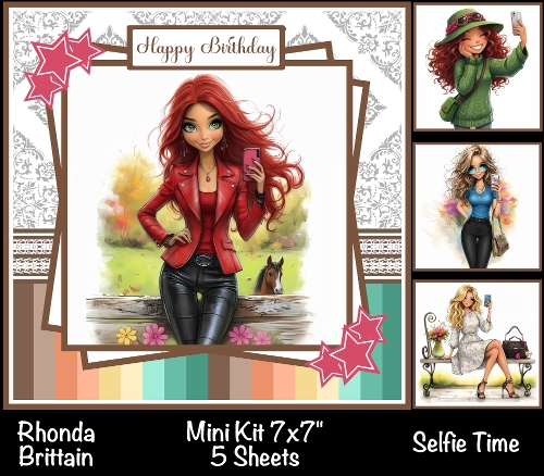 Selfie Time Mini Kit 7x7 (4) *Customer Request*