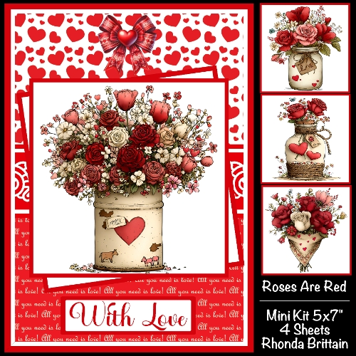 Roses Are Red Mini Kit 5x7 (4)