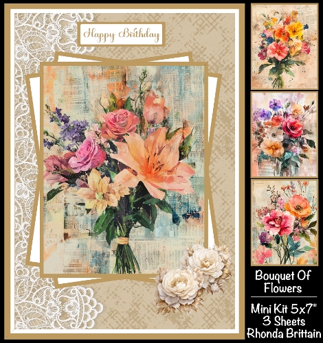 Bouquet Of Flowers Mini Kit 5x7 (3)