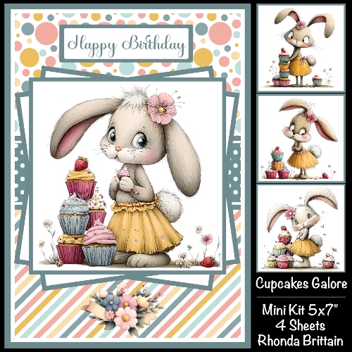 Cupcakes Galore Mini Kit 5x7 (4)