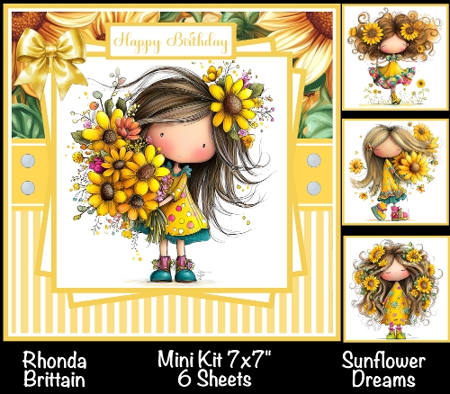 Sunflower Dreams Mini Kit 7x7 (4)