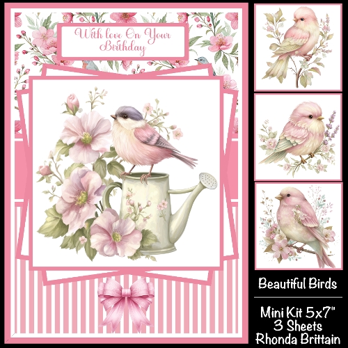 Beautiful Birds Mini Kit 5x7 (3)