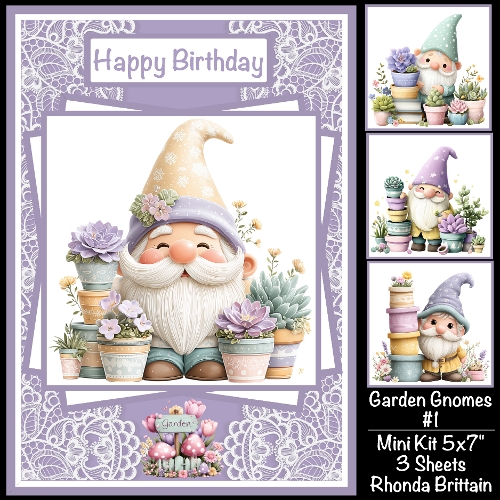 Garden Gnomes #1 Mini Kit 5x7 (3)