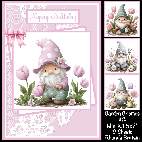 Garden Gnomes #2 Mini Kit 5x7 (3)