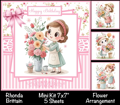 Flower Arrangements Mini Kit 7x7 (4) *Customer Request*