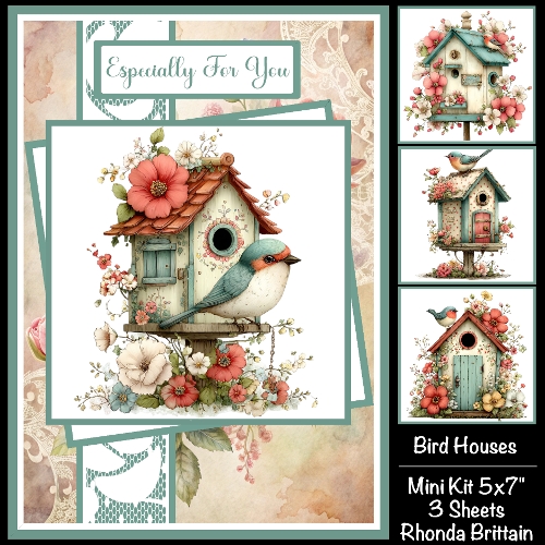 Bird Houses Mini Kit 5x7 (3)