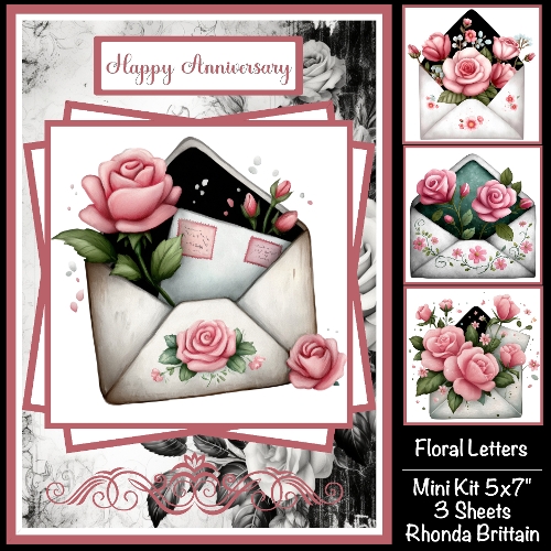 Floral Letters Mini Kit 5x7 (3)