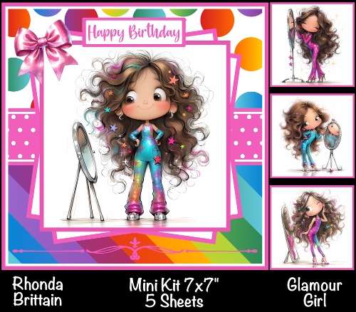 Glamour Girl Mini Kit 7x7 (4) *Customer Request*