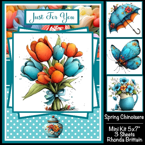 Spring Chinoiserie Mini Kit 5x7 (3) 