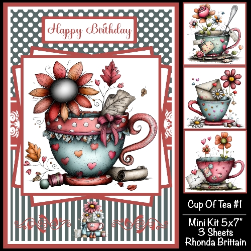 Cup Of Tea #1 Mini Kit 5x7 (3)
