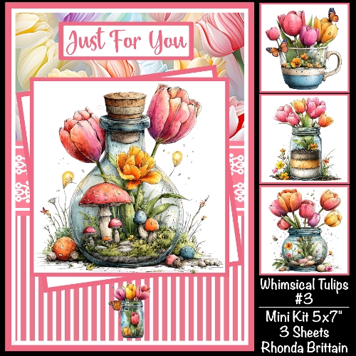 Whimsical Tulips #3 Mini Kit 5x7 (3)