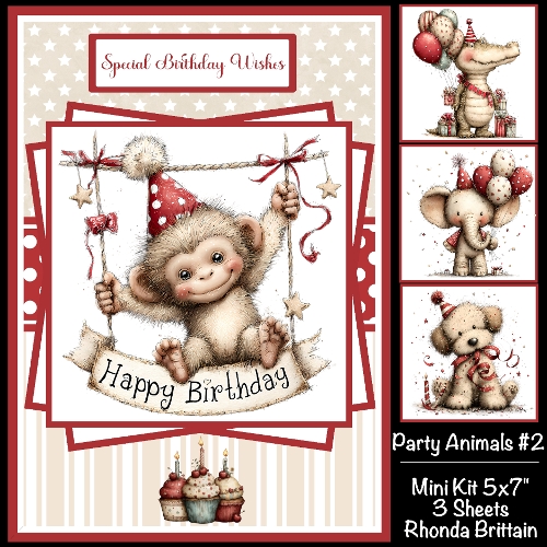 Party Animals #2 Mini Kit 5x7 (3)