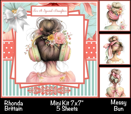 Messy Bun Mini Kit 7x7 (4) *Customer Request*