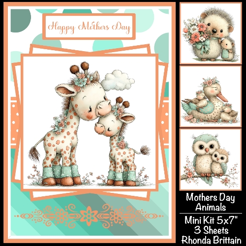 Mothers Day Animals Mini Kit 5x7 (3)