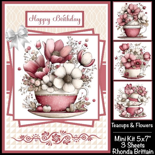 Teacups & Flowers Mini Kit 5x7 (3)