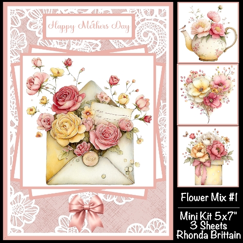 Flower Mix #1 Mini Kit 5x7 (3)